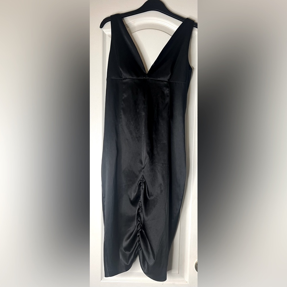 Dolce & Gabbana Satin Ruched Dress 
#treatyoself - Picture 3 of 11